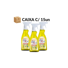 SPRAY DESINFETANTE (CAPIM LIMÃO) 500ml - LINHA CASEIRA Cx 15un