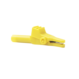 ADAPTADOR JACARE AMARELO P/ECG PINO BANANA 4MM ADAPTADOR JACARE AMARELO P/ECG PINO BANANA 4MM