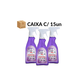 SPRAY DESINFETANTE (LAVANDA) 500ml - LINHA CASEIRA Cx 15un