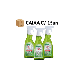 SPRAY DESINFETANTE (LIMÃO) 500ml - LINHA CASEIRA Cx 15un