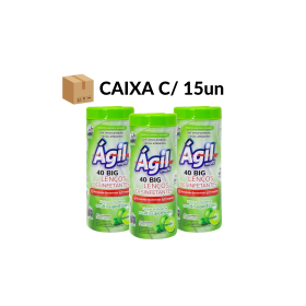 LENÇOS PARA MULTISUPERFICIES (LIMÃO) - LINHA CASEIRA Cx 15un