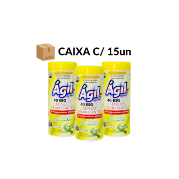 LENÇOS PARA MULTISUPERFICIES (CAPIM LIMÃO) - LINHA CASEIRA Cx 15un